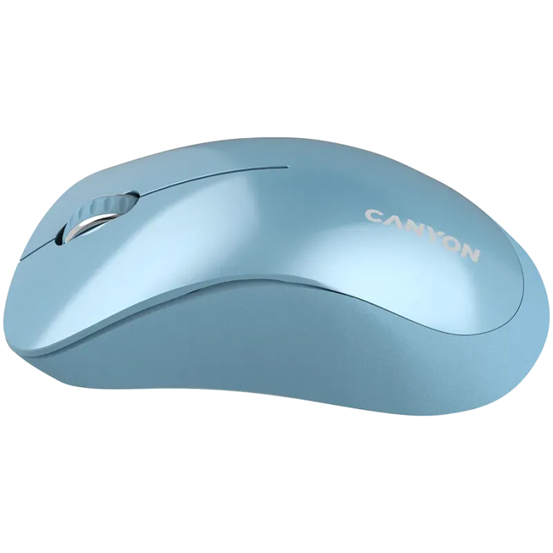 CANYON MW-11, 2.4 GHz Wireless mouse ,with 3 buttons, DPI 1200, Battery:AAA*2pcs ,Blue67*109*38mm 0.063kg - 1