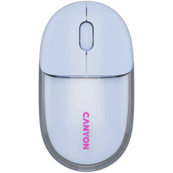 CANYON mouse OnClick 24 BT/ Wireless Transparent/Blue - 1