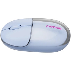 CANYON mouse OnClick 24 BT/ Wireless Transparent/Blue - 4