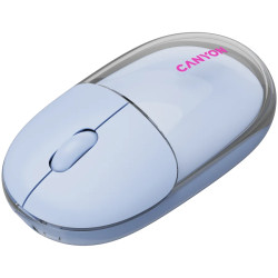 CANYON mouse OnClick 24 BT/ Wireless Transparent/Blue - 5