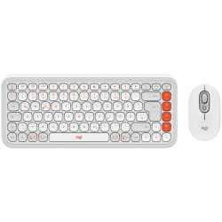 LOGITECH POP ICON COMBO - OFF WHITE - US INT'L - BT - INTNL-973 - 1