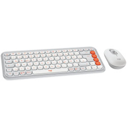 LOGITECH POP ICON COMBO - OFF WHITE - US INT'L - BT - INTNL-973 - 2