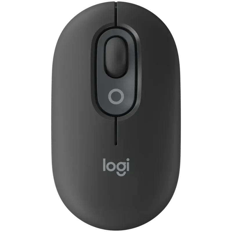 LOGITECH POP Mouse with emoji - GRAPHITE - BT - EMEA28i-935 - FY25,TERRA - 1