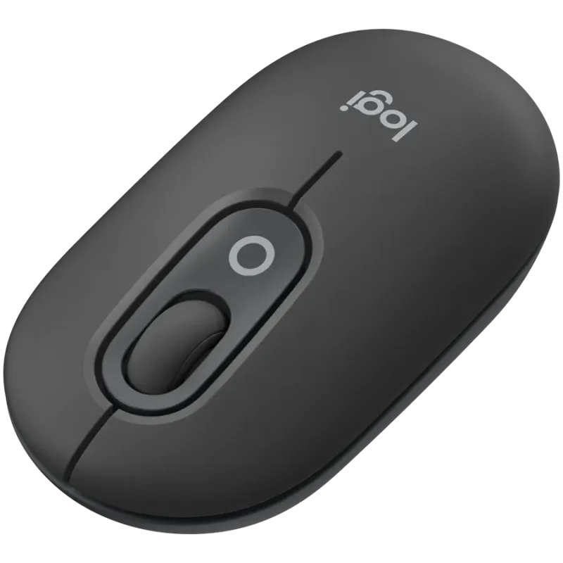 LOGITECH POP Mouse with emoji - GRAPHITE - BT - EMEA28i-935 - FY25,TERRA - 1
