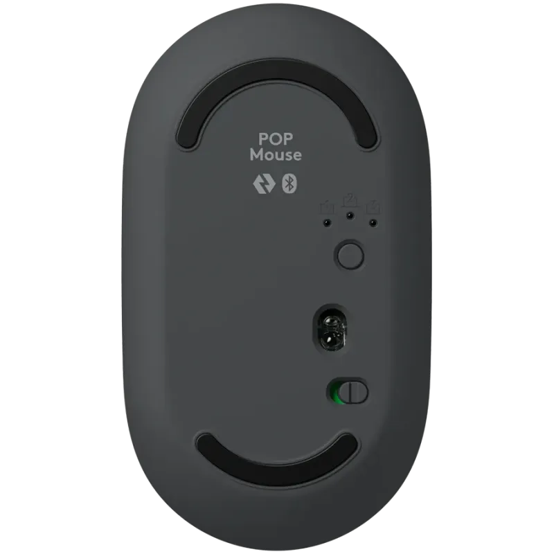 LOGITECH POP Mouse with emoji - GRAPHITE - BT - EMEA28i-935 - FY25,TERRA - 1