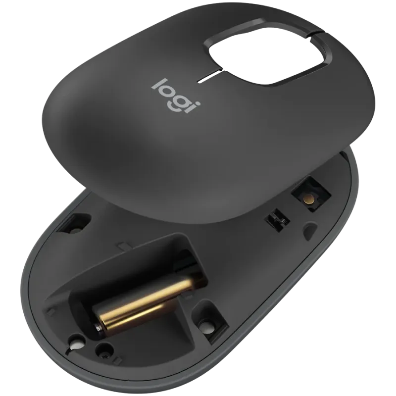 LOGITECH POP Mouse with emoji - GRAPHITE - BT - EMEA28i-935 - FY25,TERRA - 1