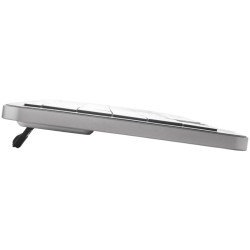 CLEVETURA CLVX 1 Touch-On-Keys AI Wireless Keyboard, ANSI US Windows Layout, Scissor Switches, Aluminum Chassis, Interactive RGB