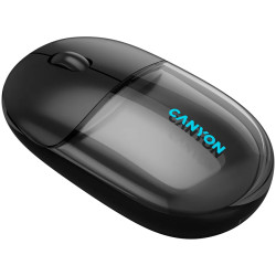 CANYON mouse OnClick 24 BT/ Wireless Transparent/Black - 3