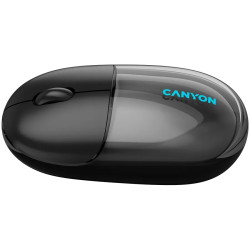 CANYON mouse OnClick 24 BT/ Wireless Transparent/Black - 4