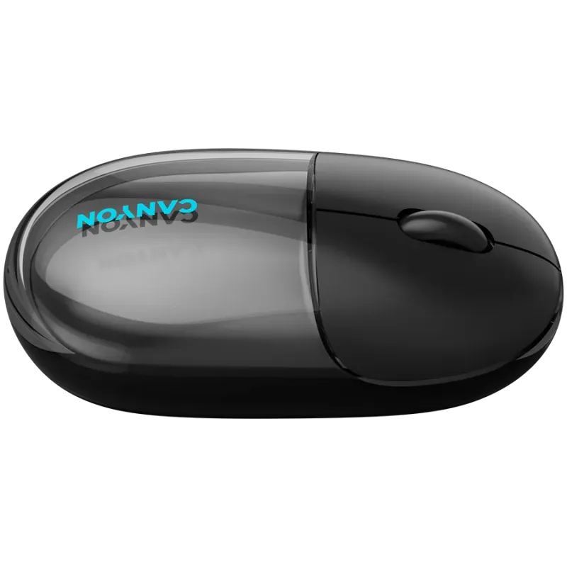CANYON mouse OnClick 24 BT/ Wireless Transparent/Black - 1