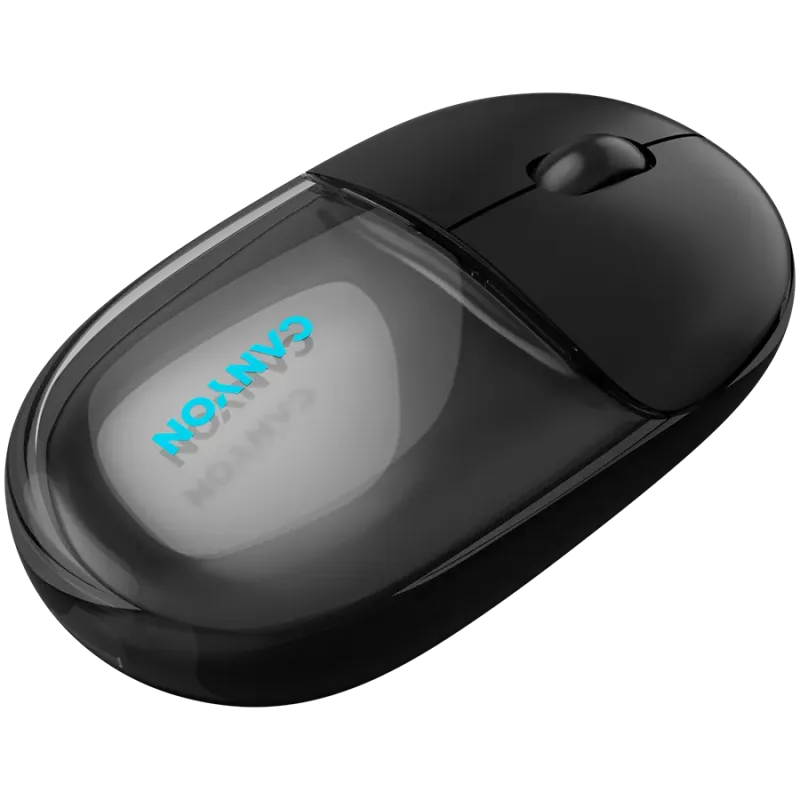 CANYON mouse OnClick 24 BT/ Wireless Transparent/Black - 1