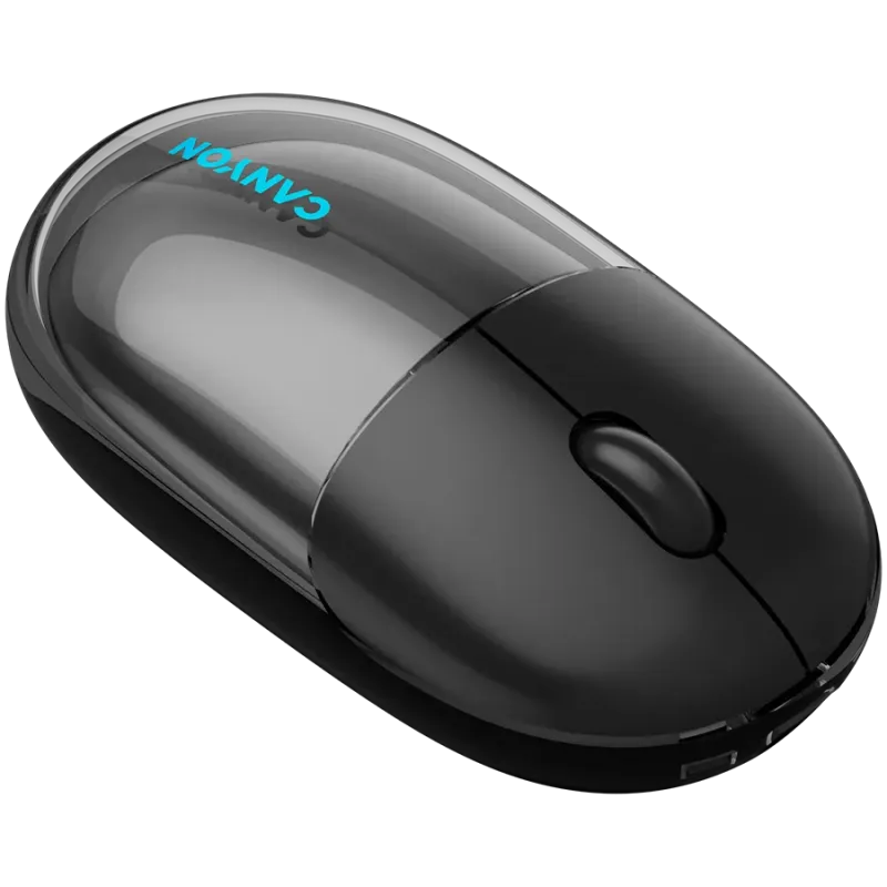 CANYON mouse OnClick 24 BT/ Wireless Transparent/Black - 1