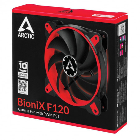 Fan ARCTIC BioniX F120 Red 120mm - 1