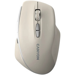 CANYON mouse MW-21 BlueLED 7buttons Wireless Cosmic Latte - 1