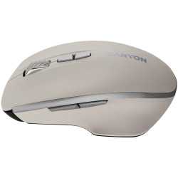 CANYON mouse MW-21 BlueLED 7buttons Wireless Cosmic Latte - 2