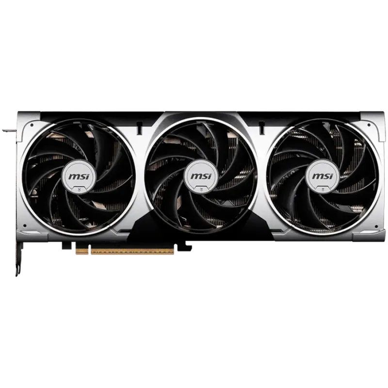 MSI Video Card Nvidia GeForce RTX 5070 Ti 16G VENTUS 3X OC (16GB GDDR7/256bit, PCI-E Gen5, 3x DP 2.1, 1x HDMI 2.1, 1x 16-pin Pow