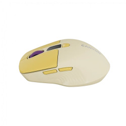 CANYON mouse MW-26 LCD Silent Dual Mode Wireless Yellow - 3