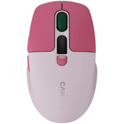 CANYON mouse MW-26 LCD Silent Dual Mode Wireless Pink - 1