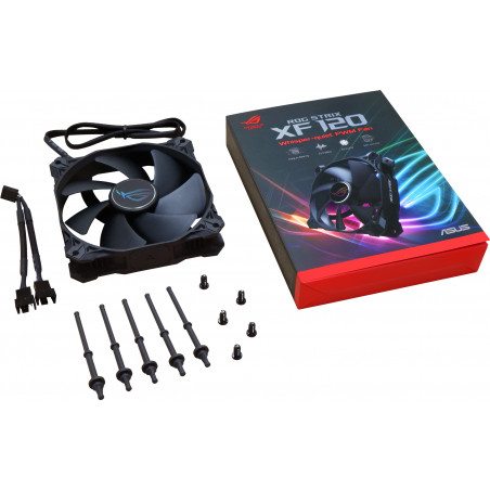 Fan ASUS ROG STRIX XF 120, 120mm, 1800 rpm, 4-pin PWM - 7