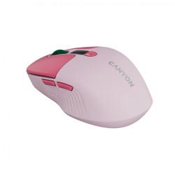 CANYON mouse MW-26 LCD Silent Dual Mode Wireless Pink - 5