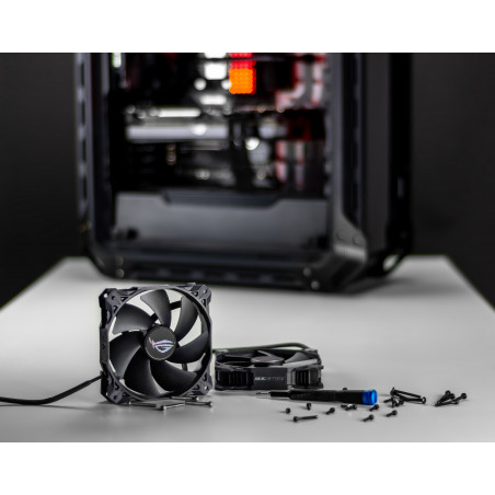 Fan ASUS ROG STRIX XF 120, 120mm, 1800 rpm, 4-pin PWM - 13