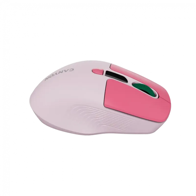 CANYON mouse MW-26 LCD Silent Dual Mode Wireless Pink - 1