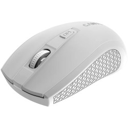CANYON MW-7, 2.4Ghz wireless mouse, 6 buttons, DPI 800/1200/1600, with 1 AA battery ,size 110*60*37mm,58g,white - 2