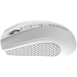 CANYON MW-7, 2.4Ghz wireless mouse, 6 buttons, DPI 800/1200/1600, with 1 AA battery ,size 110*60*37mm,58g,white - 4