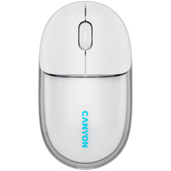 CANYON mouse OnClick 24 BT/ Wireless Transparent/White - 1