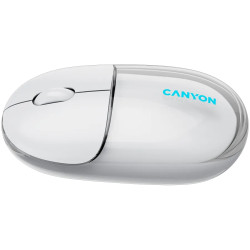 CANYON mouse OnClick 24 BT/ Wireless Transparent/White - 4