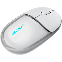 CANYON mouse OnClick 24 BT/ Wireless Transparent/White - 6