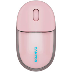CANYON mouse OnClick 24 BT/ Wireless Transparent/Pink - 1