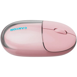 CANYON mouse OnClick 24 BT/ Wireless Transparent/Pink - 6