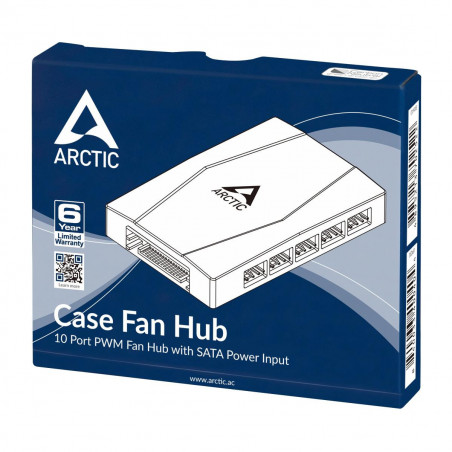 &ltp&gtFan Controller ARCTIC Case Fan PWM Hub 1 to 10 Port&lt/p&gt &ltp&gtThe case fan hub can be placed freely in the housing. 