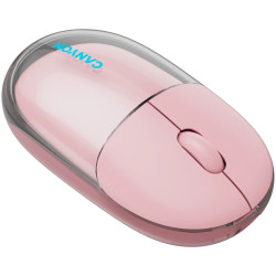 CANYON mouse OnClick 24 BT/ Wireless Transparent/Pink - 8