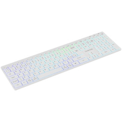 CANYON keyboard HKB-W11 UK/US RGB Dual Mode Wireless White - 5
