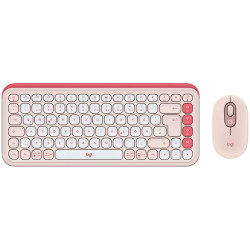 LOGITECH POP ICON COMBO - ROSE - US INT'L - BT - INTNL-973 - 1
