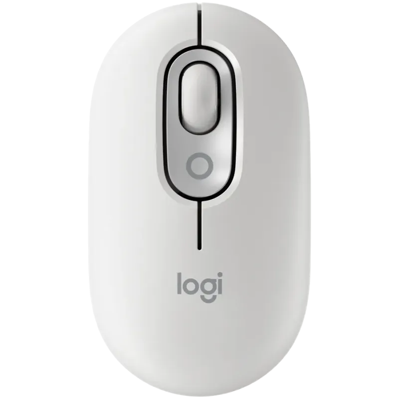 LOGITECH POP Mouse with emoji - OFF-WHITE - BT - EMEA28i-935 - FY25,TERRA - 1
