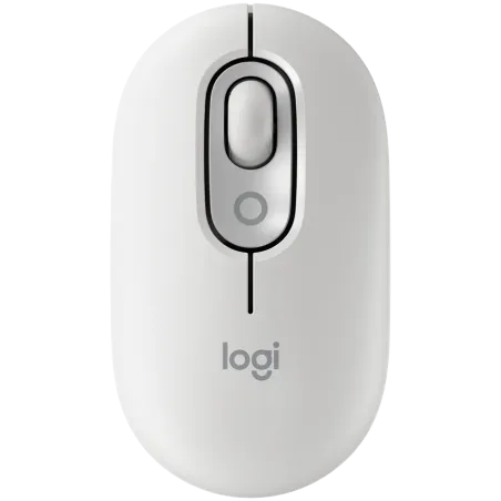LOGITECH POP Mouse with emoji - OFF-WHITE - BT - EMEA28i-935 - FY25,TERRA - 1