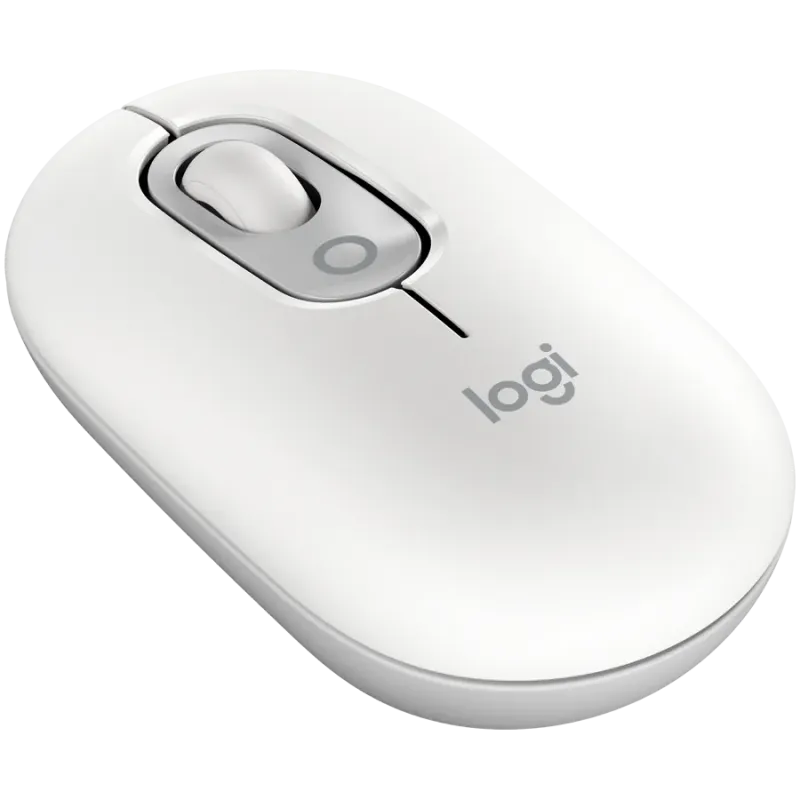 LOGITECH POP Mouse with emoji - OFF-WHITE - BT - EMEA28i-935 - FY25,TERRA - 1