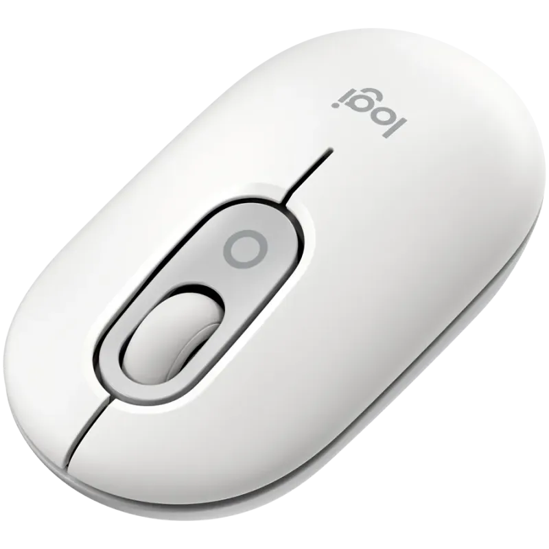 LOGITECH POP Mouse with emoji - OFF-WHITE - BT - EMEA28i-935 - FY25,TERRA - 1