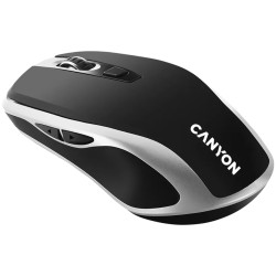 CANYON MW-19, 2.4GHz Wireless Rechargeable Mouse with Pixart sensor, 6keys, Silent switch for right/left keys,Add NTCDPI: 800/12