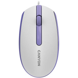 CANYON mouse M-10 Wired White Lavender - 1