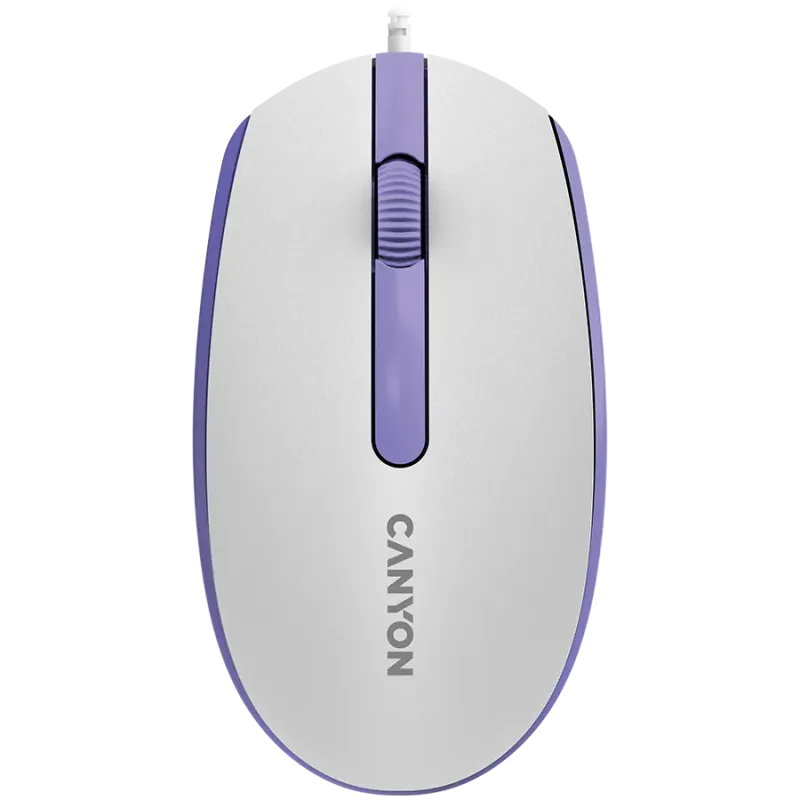CANYON mouse M-10 Wired White Lavender - 1