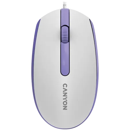 CANYON mouse M-10 Wired White Lavender - 1