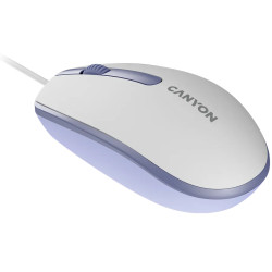 CANYON mouse M-10 Wired White Lavender - 4