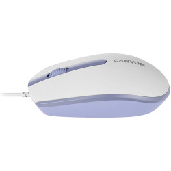 CANYON mouse M-10 Wired White Lavender - 5