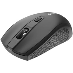 CANYON MW-7, 2.4Ghz wireless mouse, 6 buttons, DPI 800/1200/1600, with 1 AA battery ,size 110*60*37mm,58g,black - 2