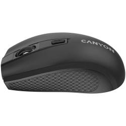 CANYON MW-7, 2.4Ghz wireless mouse, 6 buttons, DPI 800/1200/1600, with 1 AA battery ,size 110*60*37mm,58g,black - 4