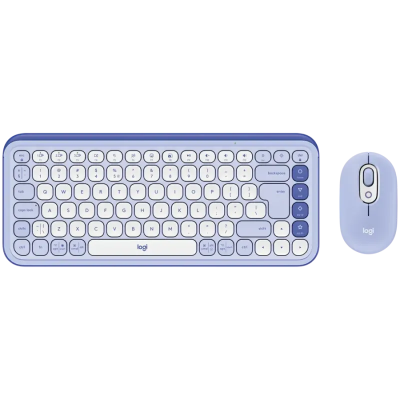 LOGITECH POP ICON COMBO - LILAC - US INT'L - BT - INTNL-973 - 1